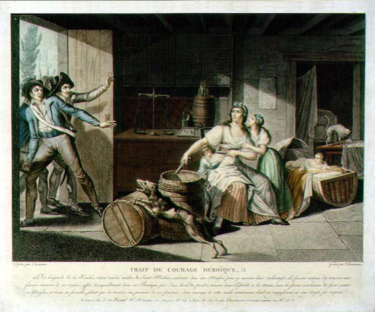 22. Trait de Courage Héroïque [An Example of Heroic Courage]  Source: Museum of the French Revolution 88.44