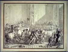Image 31. Bertier de Sauvignon, l'intendant de Paris est conduite au supplice [Bertier de Sauvignon, Intendant of Paris, is Led to His Punishment] 